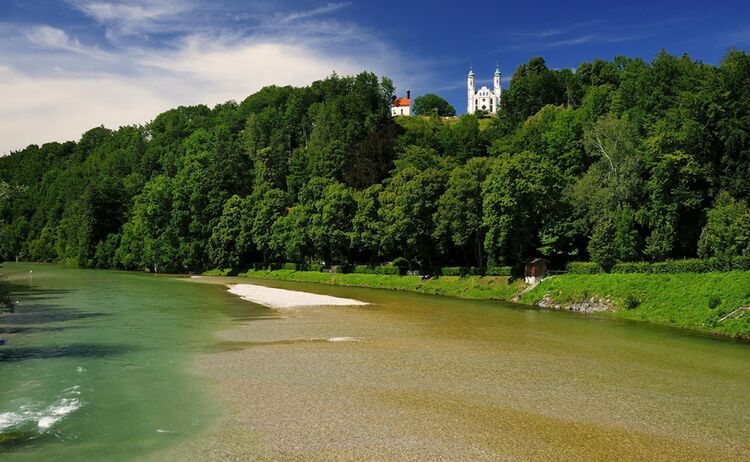 3 Ti Bad Toelz Bild 3 C Heinz Hirz Kalvarienberg Und Isar