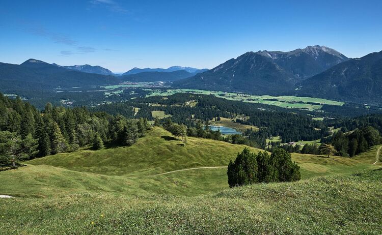 Panorama vom Kranzberg @ Alpenwelt Karwendel